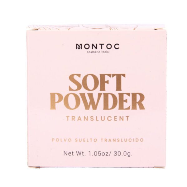 Polvo Suelto Montoc Traslúcido Soft Powder - Imagen 4